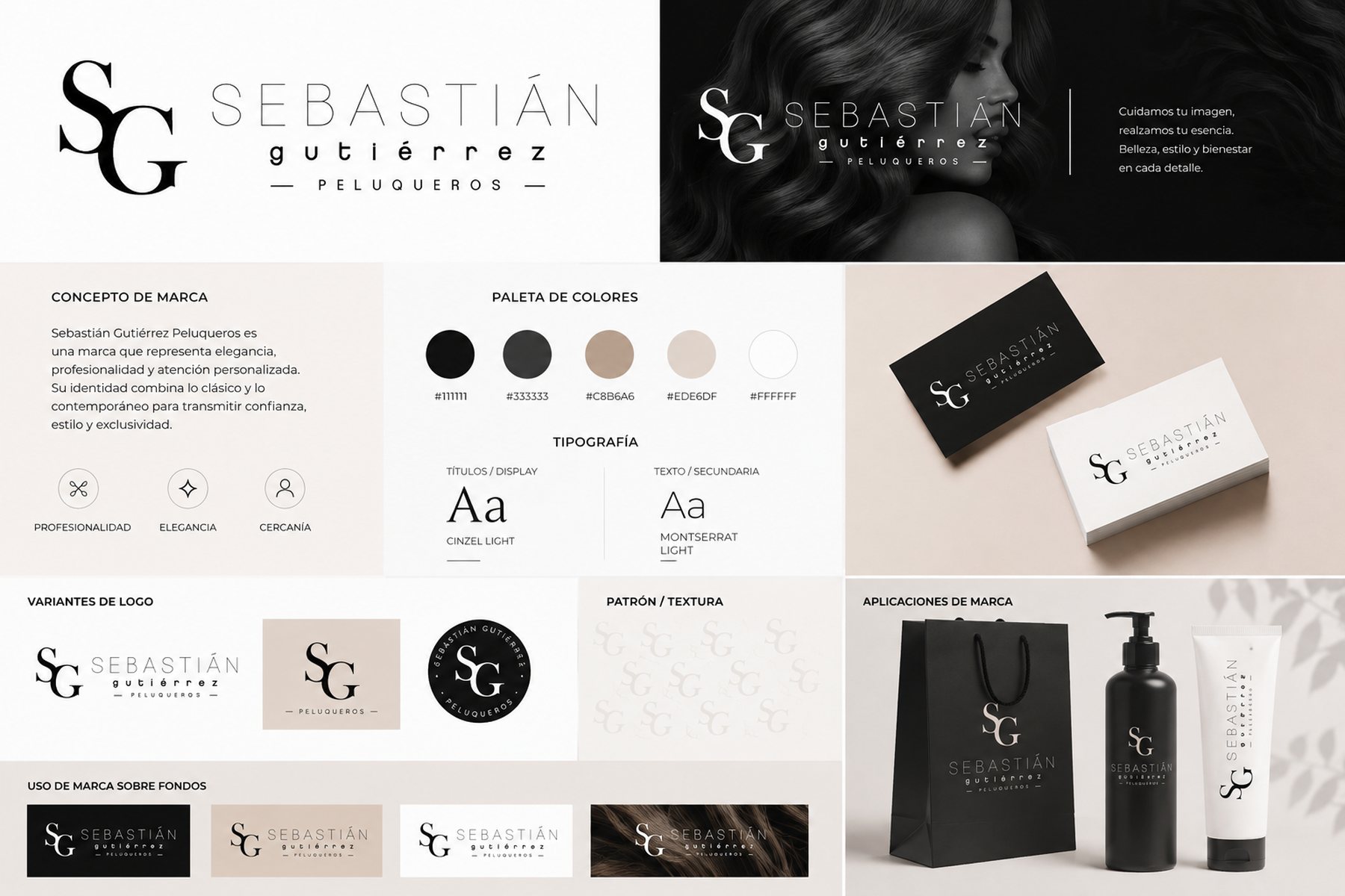 Lámina de identidad de Sebastián Gutiérrez Peluqueros